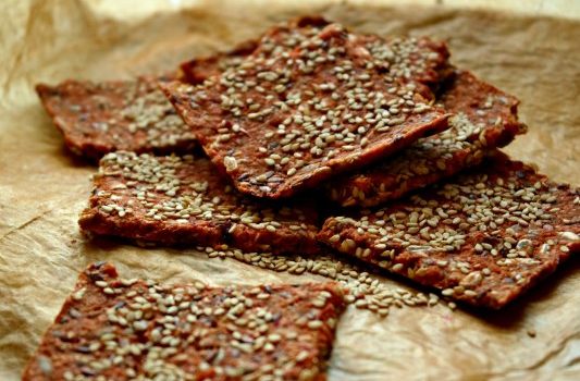 crackers de aveia e fibra