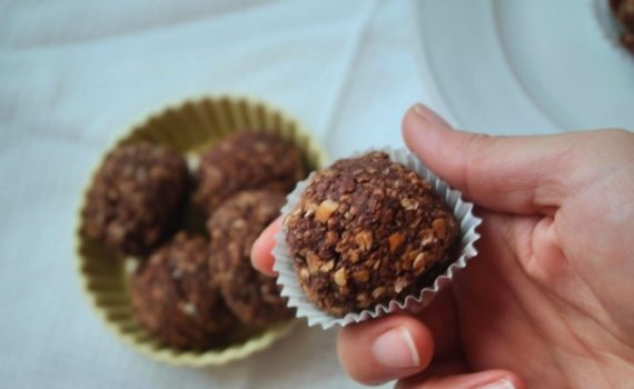 biscoitos ouriços de castanha
