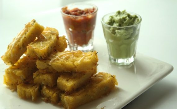 palitos de polenta frita