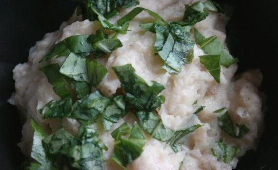 Puré de Aipo com Batata e sem lactose