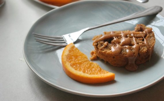 torta de laranja e amêndoa