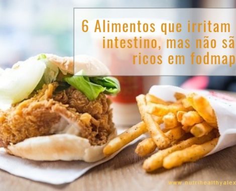 alimentos que irritam o intestino